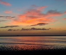 Beauty before sunrise... Dublin Bay in February...