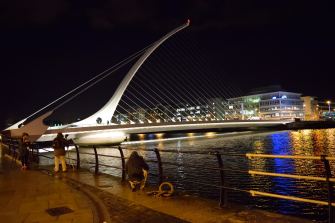 The graceful curves of Dublin's Samuel Beckett Bridge... sexy?