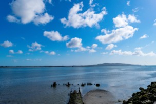Blue bay... Howth as seen from the Great South Wall... beautiful on a sunshine day!