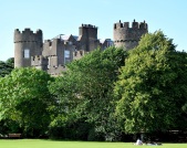 Summer bliss... chilling out on the lawns of Malahide Castle, Dublin, Ireland